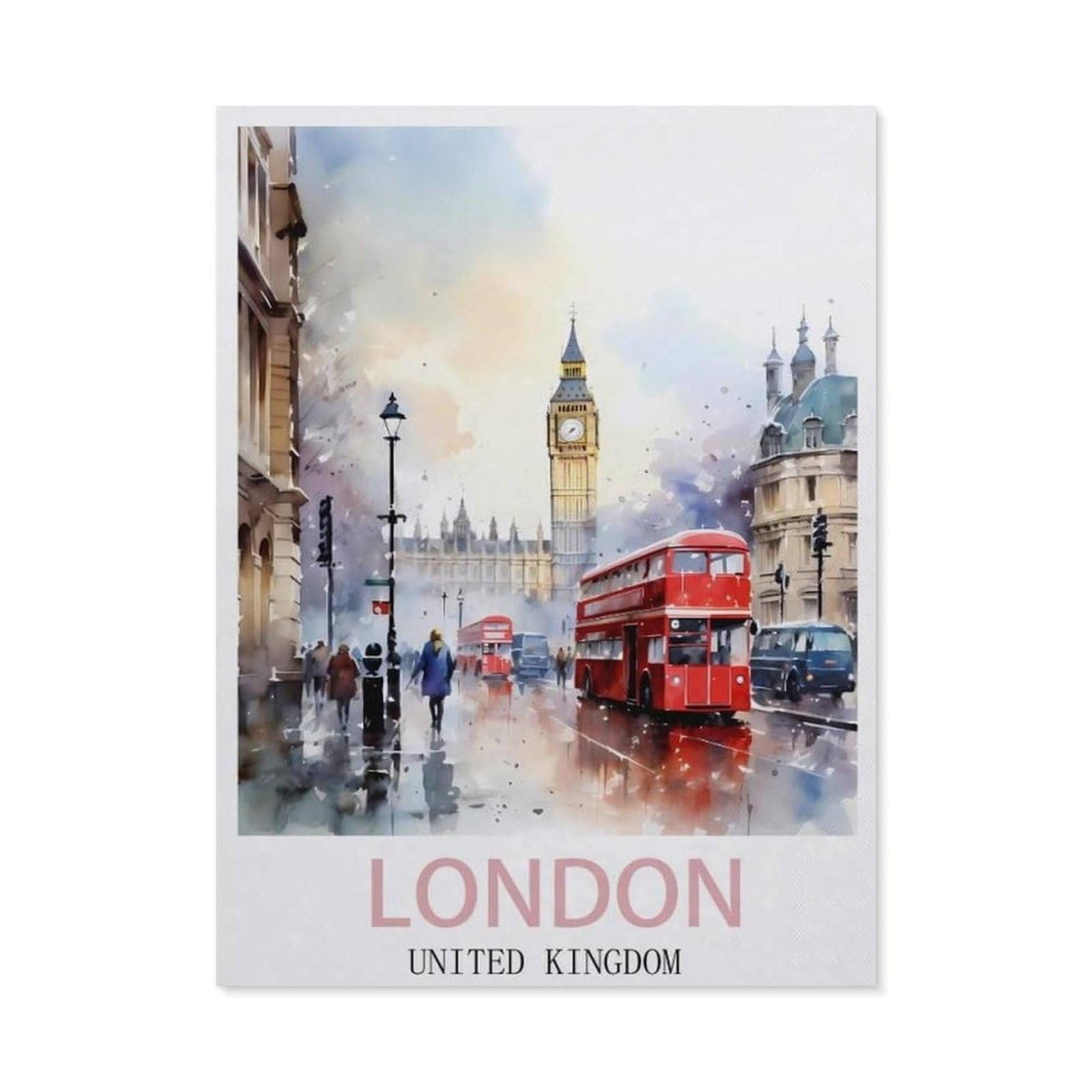 Metal Signs，London(30x40cm）