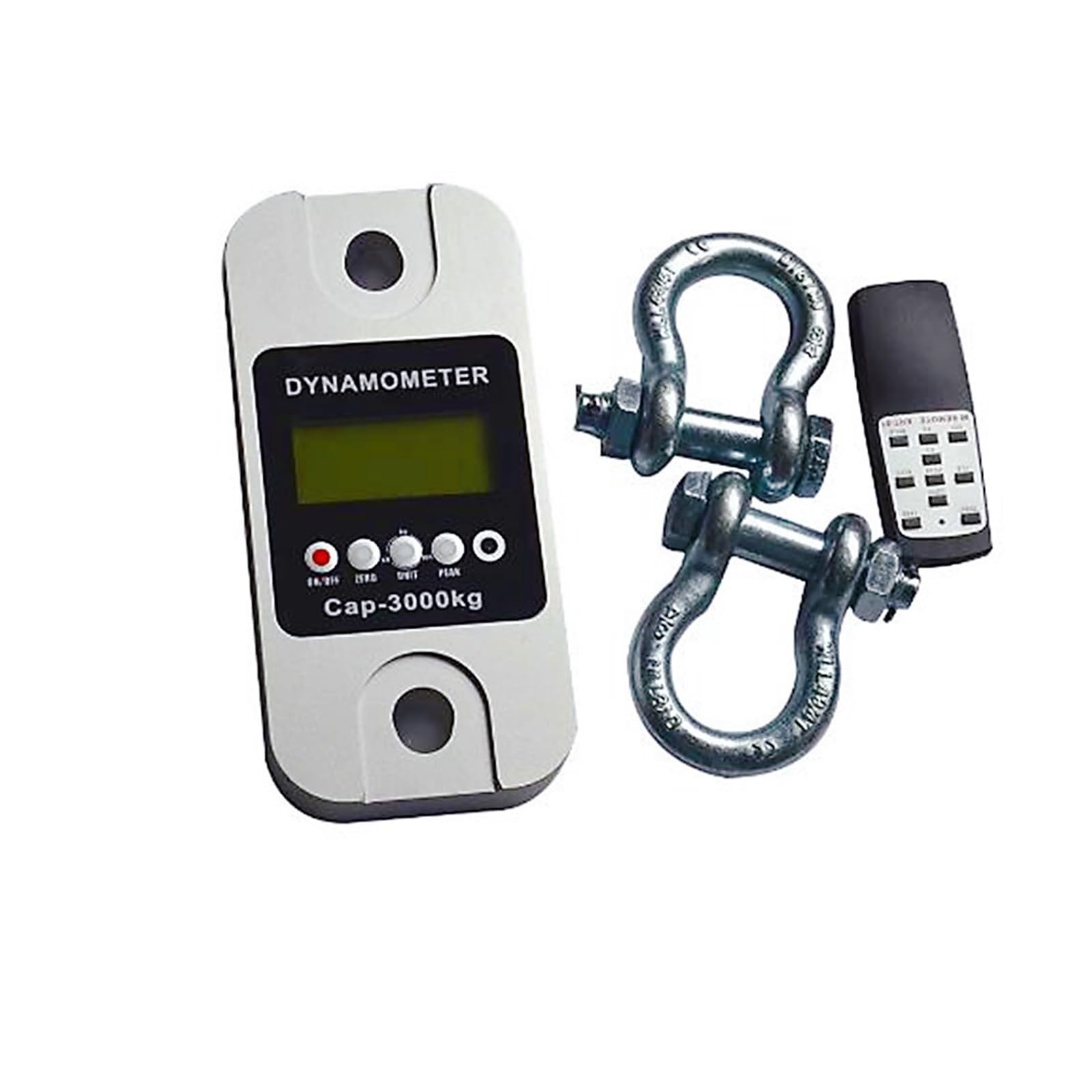 Tester di Tensione, Dinamometro digitale wireless Bilancia for gru Misuratore di tensione for stampante con telecomando for pesi sospesi(S-10)