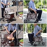 Zoom IMG-2 carrello portaoggetti multifunzione con sedile Zoom IMG-2 carrello portaoggetti multifunzione con sedile