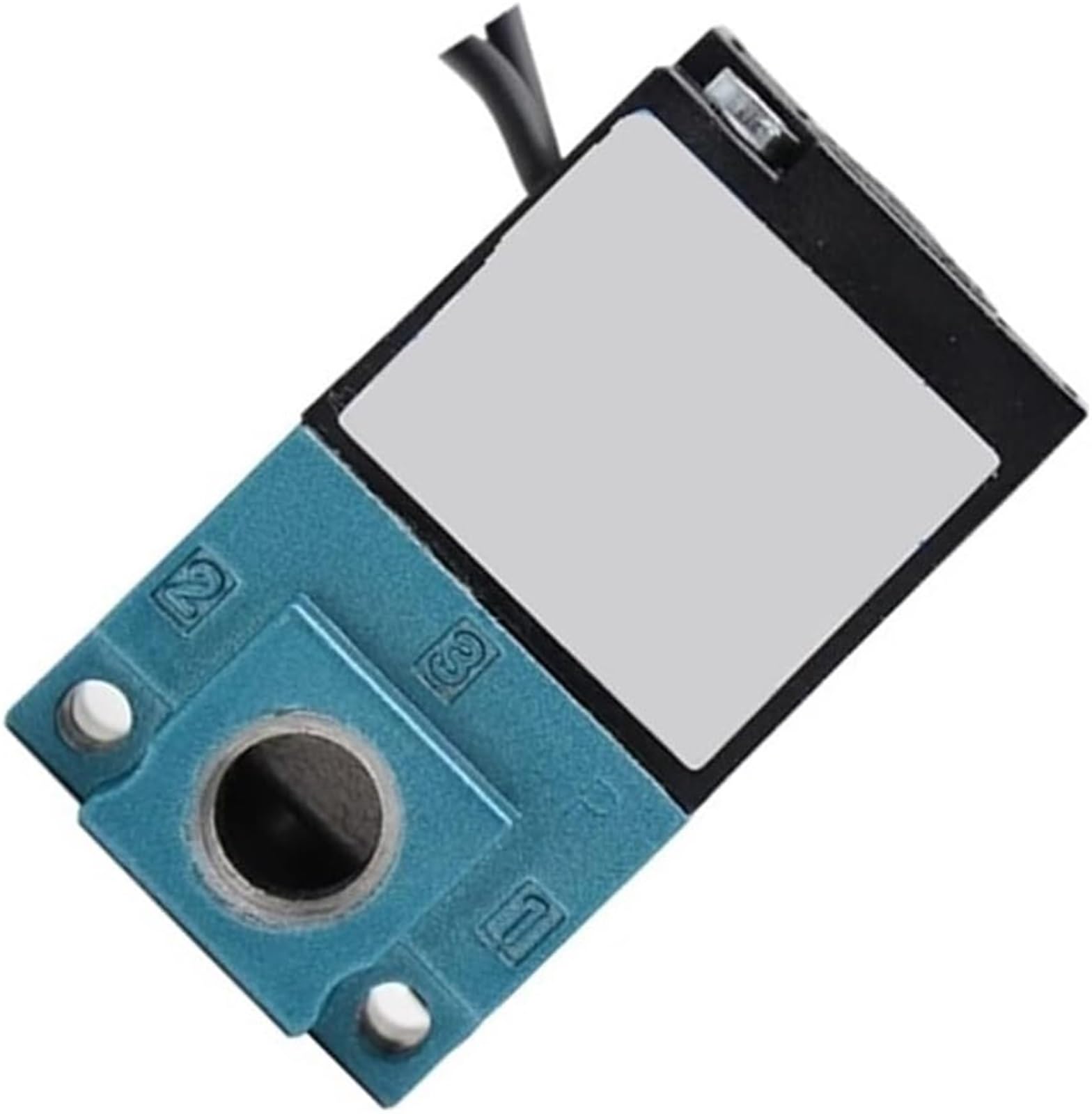 AHXJSM Compact Inline Air Valve 35A-ACA-DDFA-1BA CLSF, 24V, 12.7W - Industrial Automation Pneumatic Solenoid for Fluid Control .0625