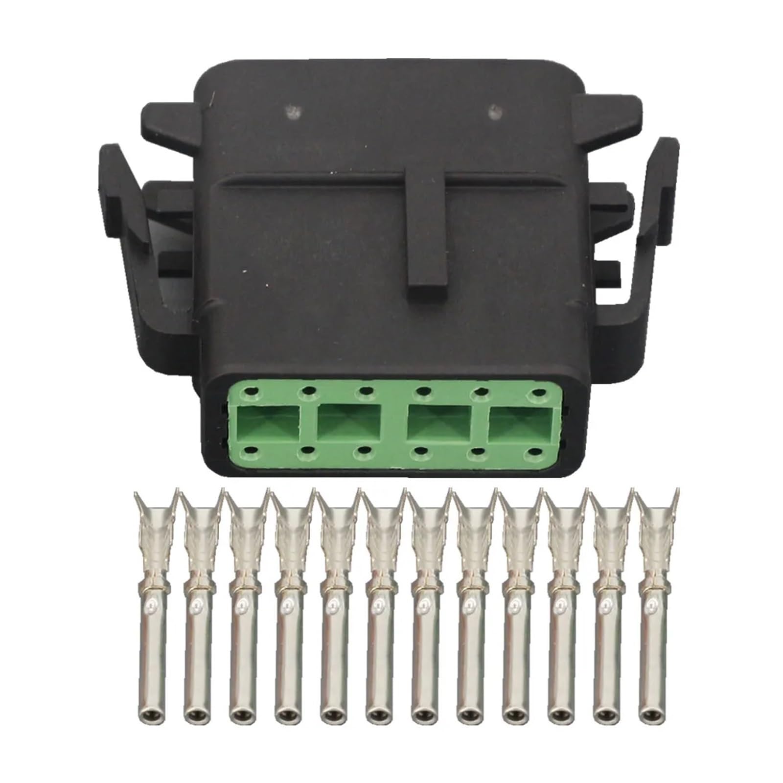 Conector automotriz 12 pines DTM06-12SB de alta resistencia para chasis pesado