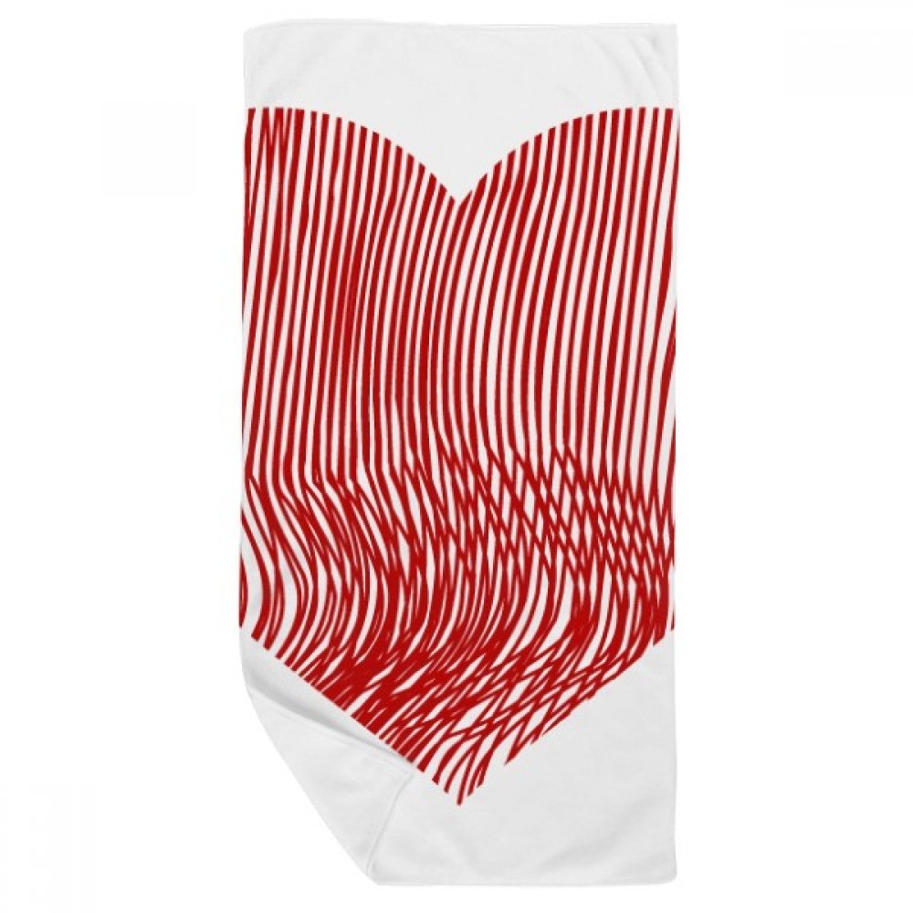 Serviette de bain Valentin douce 35x70 cm pour un confort quotidien