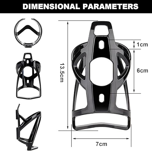 Miniatura 2 de Portabotellas de agua para bicicleta, portabotellas de ciclismo, paquete de 2