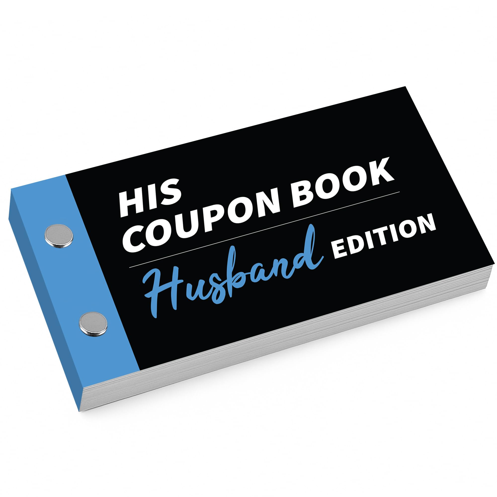 RED OCEAN Husband Coupon Book – Romantic Love Coupons for Him | Fun & Thoughtful Vouchers for Dates, Surprises & Affection | Gift for Husband, Anniversary, Valentine’s Day or Birthday