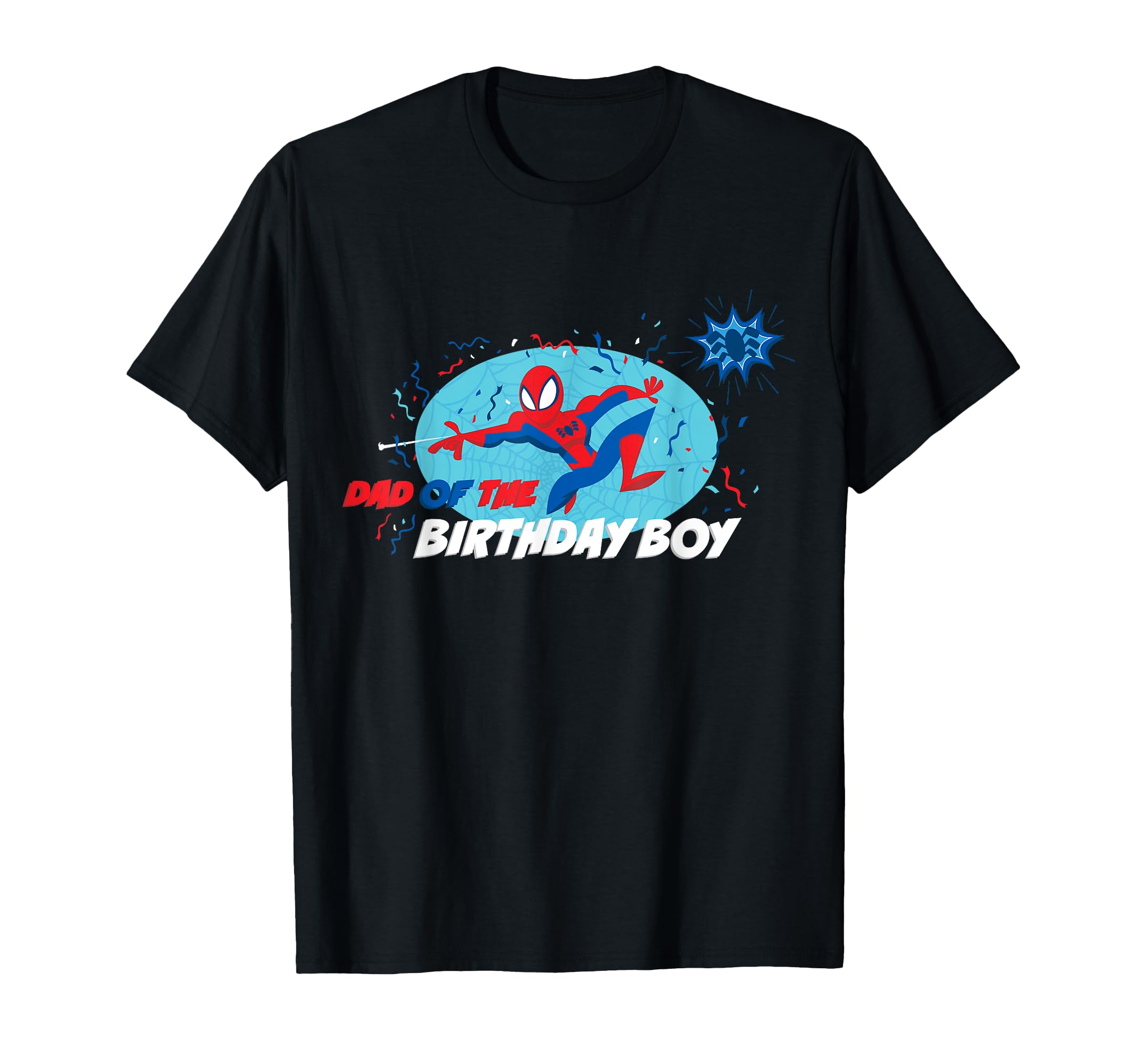 Marvel Spider-Man Toon Family Party Dad of the Birthday Boy T-Shirt