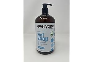 Everyone Soap 3 in 1 Unscented, 32 Ounce - Gentle On Your...