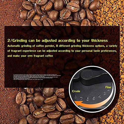 YQCX Italienische Intelligente Automatische Kaffeemaschine, Hochdruck-Kaffeemaschine Für Haushalts- Und Businesshotel… – Bild 5