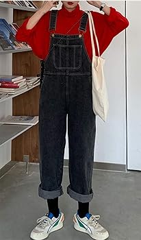 Amazon | [BSCOOL]サロベット レディース ゆったり