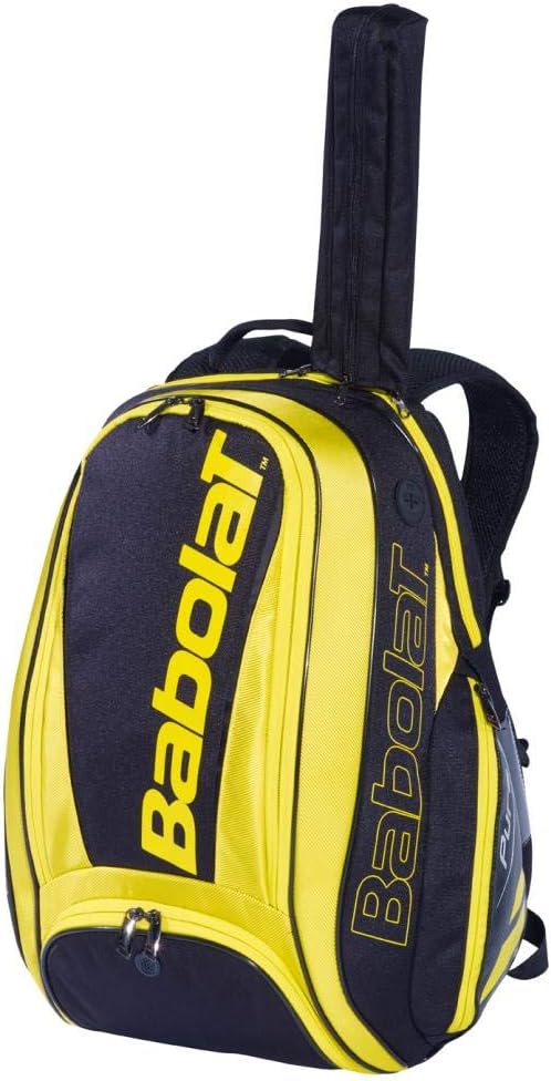 Babolat Pure Aero Black/Yellow Tennis Backpack