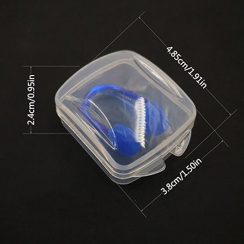 Miniatura 4 de Barras de natación para niños, clip de nariz de silicona, clip de nariz suave y cómodo, caja de agua, clip de nariz para la nariz