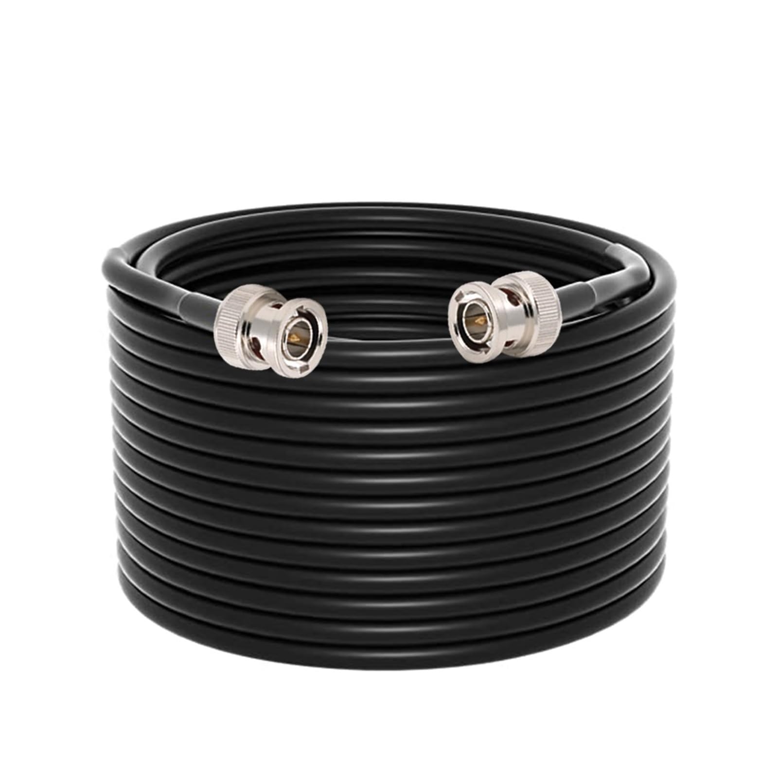 1 szt. RF koncentryczny BNC męski do wtyczki RG316 / RG174 RG58 kabel 50 Ohm RG179 75 złącze zaciskane podwójny przewód(RG179 BNC M to BNC M,10M)