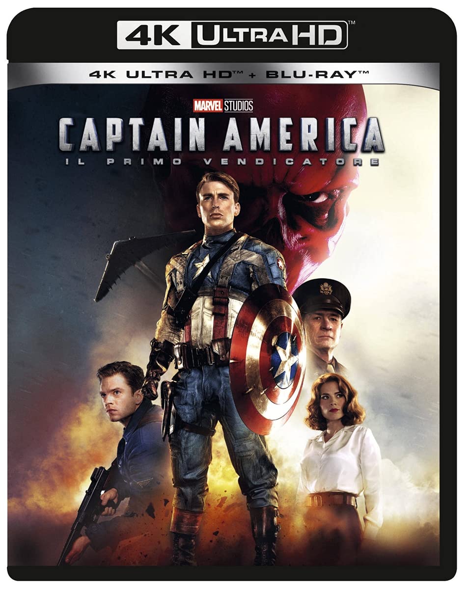 Captain America Blu-Ray 4K Ultra-HD para disfrutar de una tarde de cine de acción en casa
