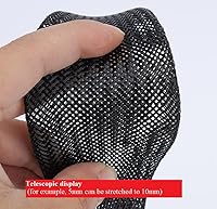 Vista 59 de Bettomshin 1Pc 16.4Ft(5m) Cable Management Sleeve, 5/16"(8mm) Width PET Red Cord Protector, Wire Loom Tube Insulated Split Sleeving for USB Cable