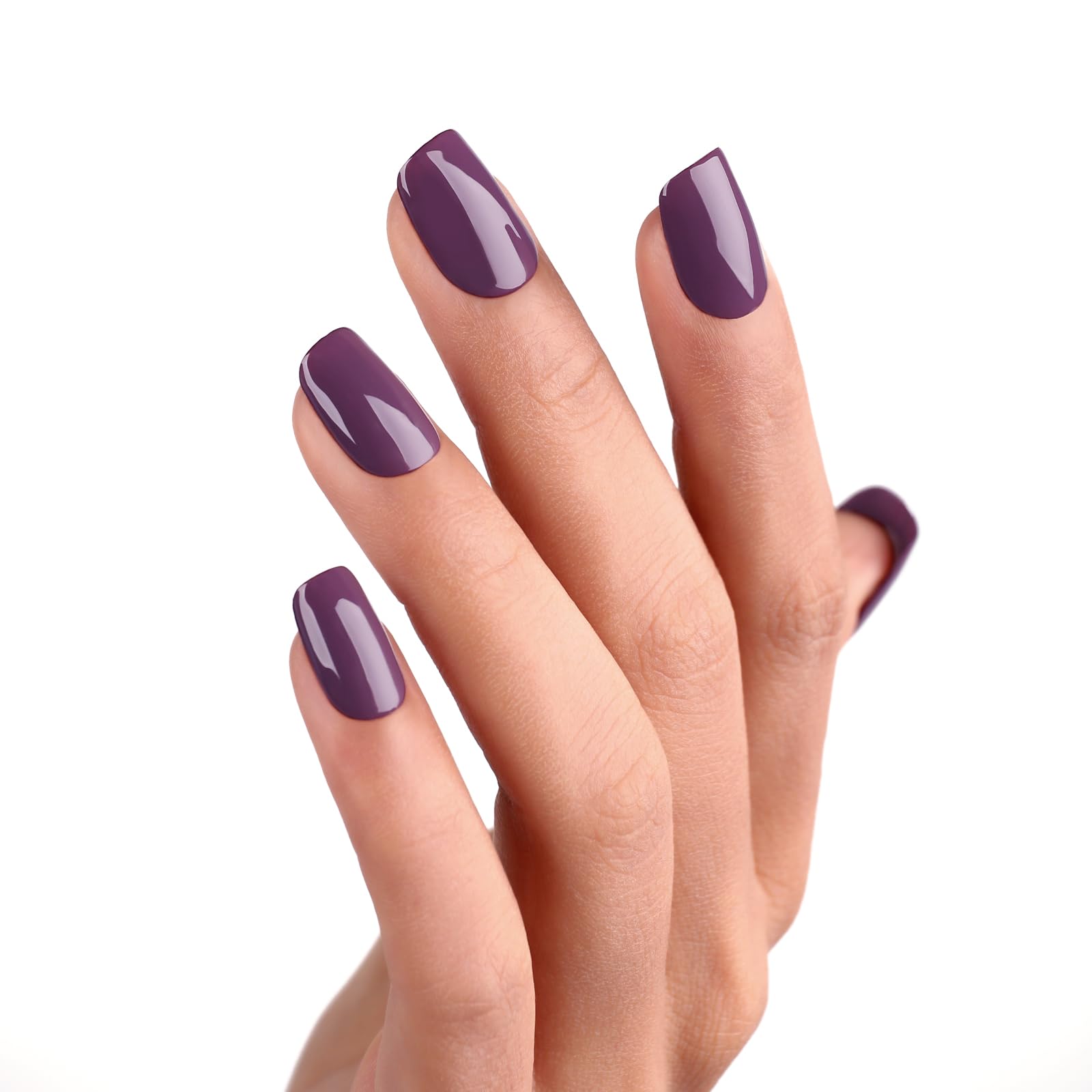 Amazon.com : Ozzeal Gel Polish,1 Pcs 15ml Purple Brown Gel Nail