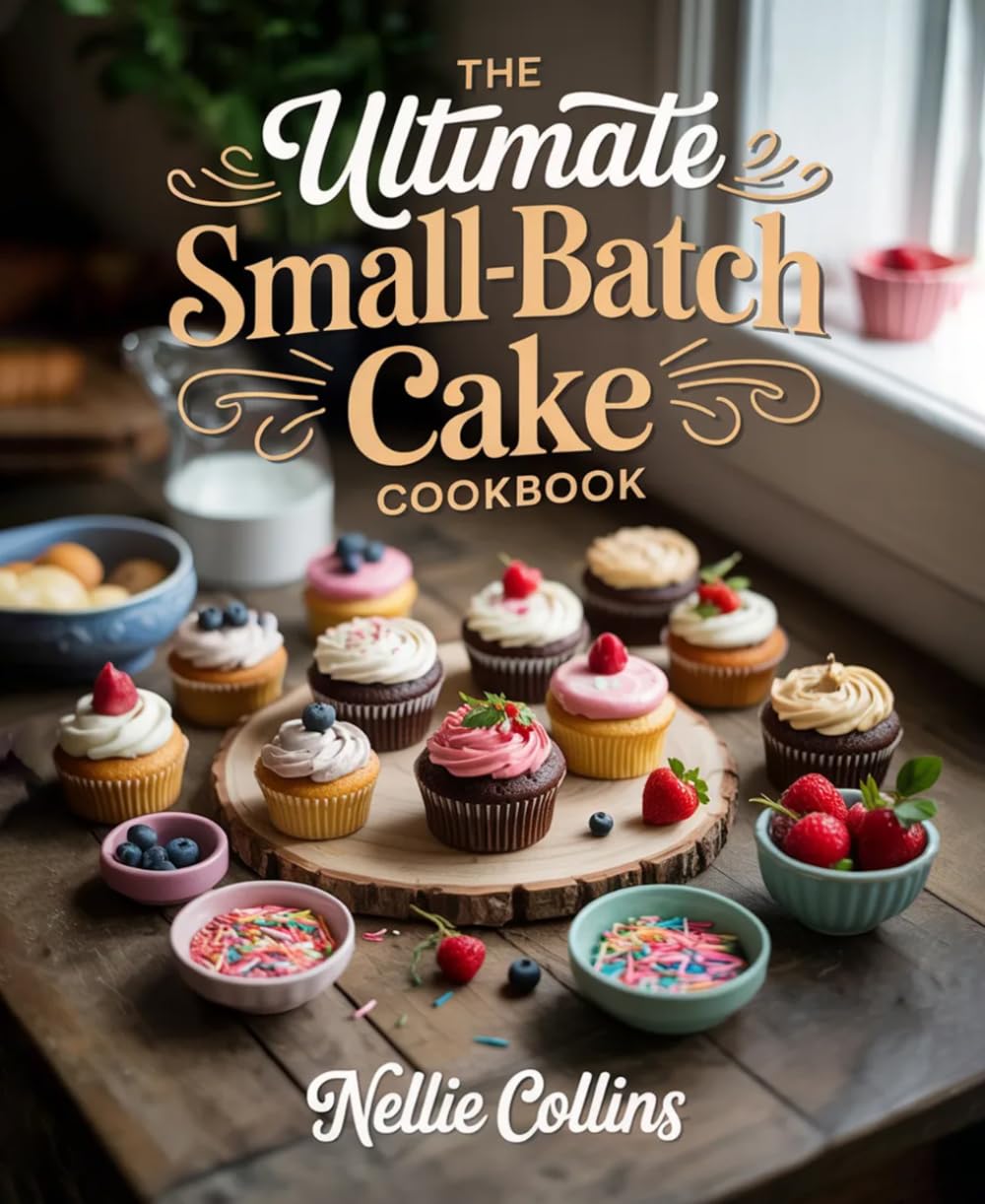 The Ultimate Small-Batch Cake Cookbook: Perfectly Portioned Cakes for Small Households, Date Nights, Celebrations, and Everyday Sweet Cravings (Easy Cake Recipes Collection)