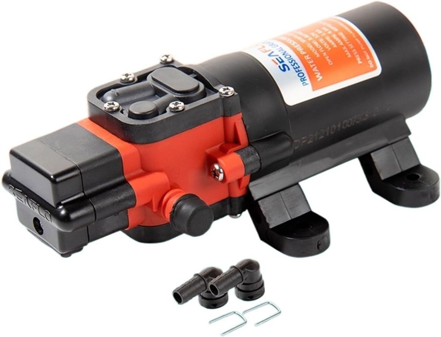 40 PSI 12V 24V Water Pump Diaphragm Pump Boat Accessories Showers Toilets RV Camper Yacht Accessories(SFDP1-010-040-21)