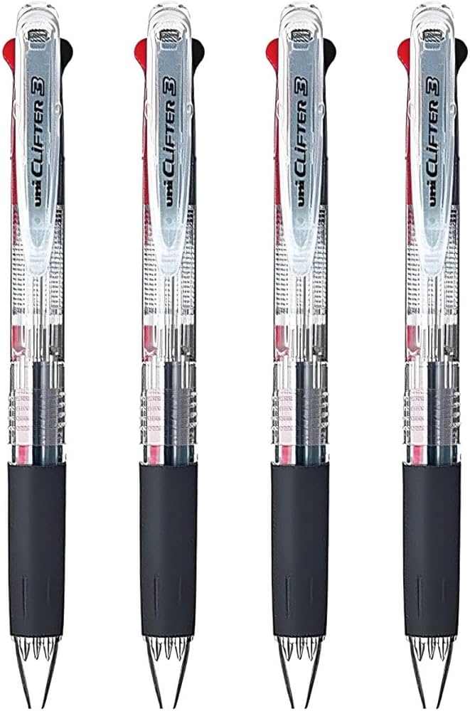 Amazon | 三菱鉛筆 多色ボールペン クリフター3色ボールペン