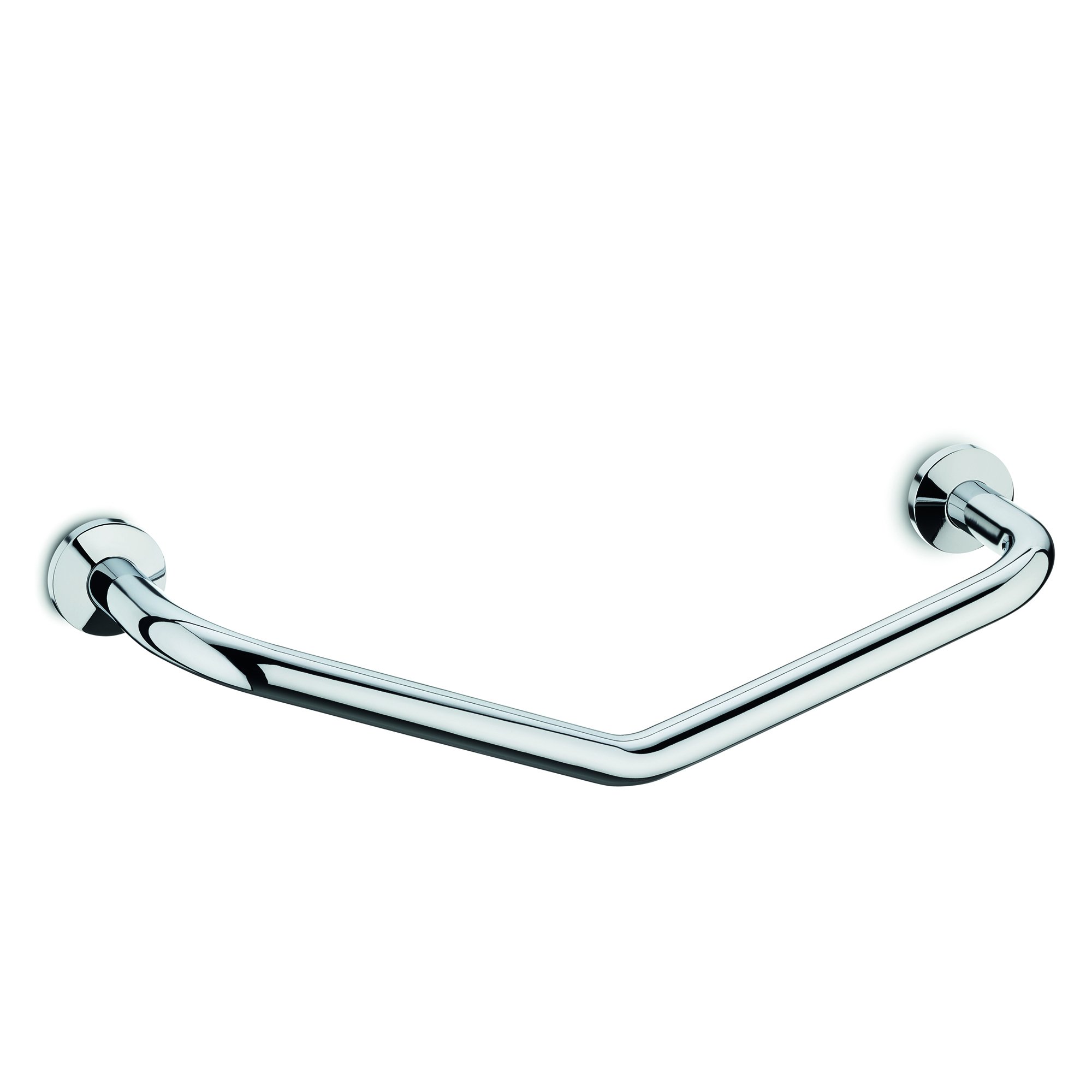 kela Haltegriff Mano, Messing, silber glänzend, verchromt, 20274
