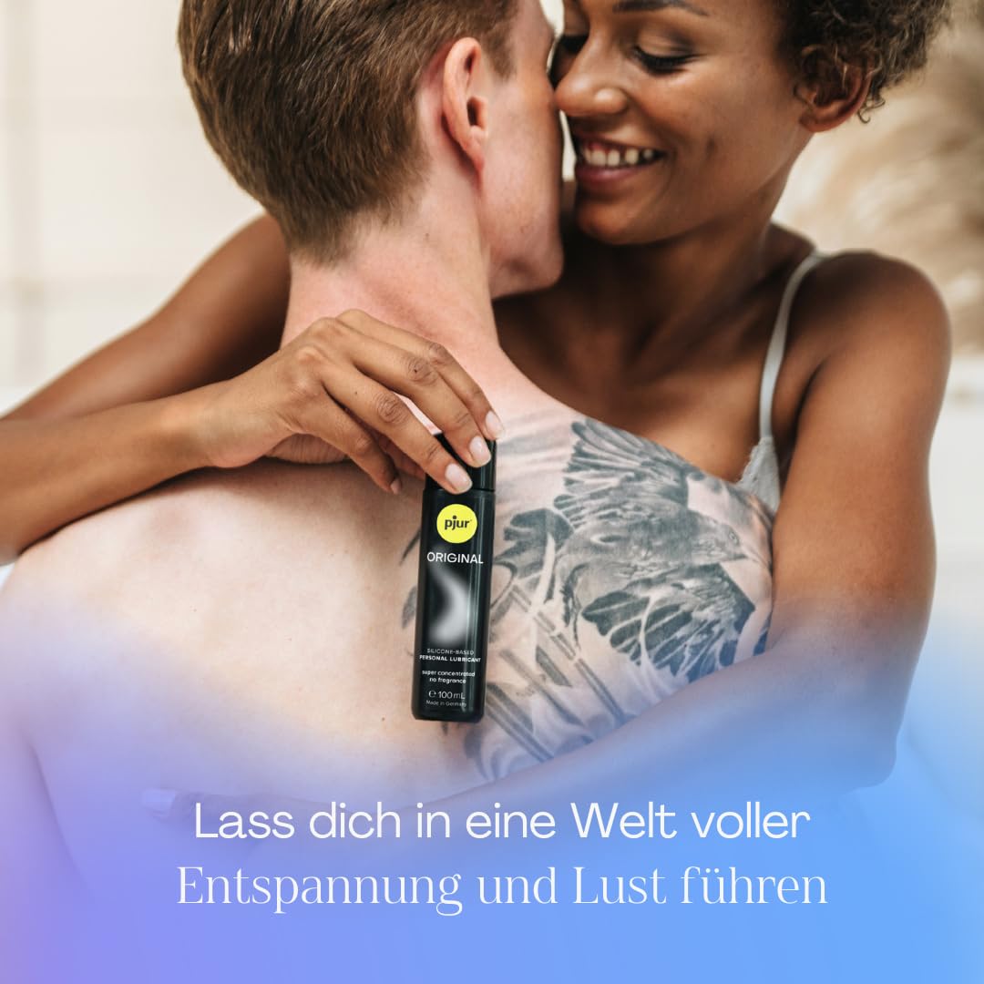 pjur ORIGINAL (500ml) - Premium Silikon-Gleitgel - lange Gleitfähigkeit ohne zu kleben - sehr ergiebig und für Kondome geeignet
