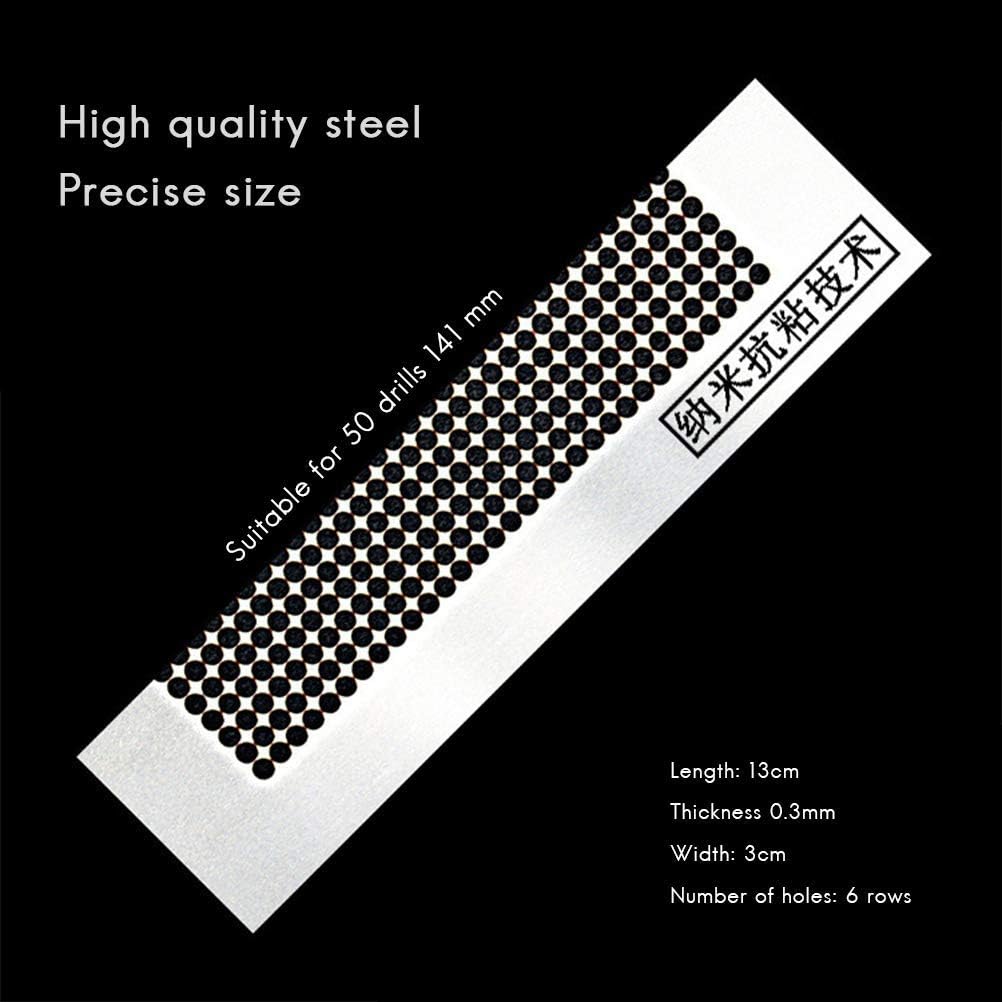 Lispeed Stainless Steel 5D Diamond Painting Ruler, 48.26 cm, 50 Grid, 141 mm, International Version, Syllabus - Image 5