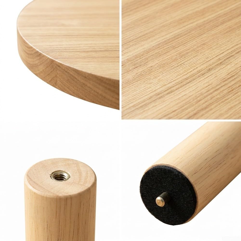 Comedero Gato Elevado Madera 34cm Anti-vómitos