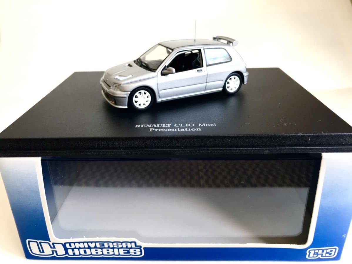 RENAULT CLIO MAXI PRESENTATION Gris UNIVERSAL HOBBIES 1:43 of refer