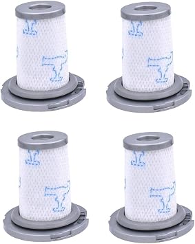 4PCS Washable HEPA Filter .Compatible for Tefal XForce Flex 8.60 Rod RH96 RH9638 .Compatible for Rowenta ZR009006 Filters Vacuum Cleaners