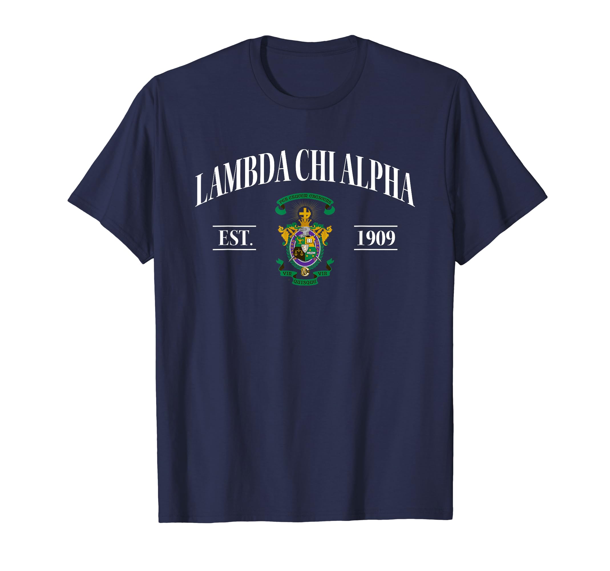 Lambda Chi Alpha Fraternity Est.1909 LXA Lambda Chis LCA T-Shirt