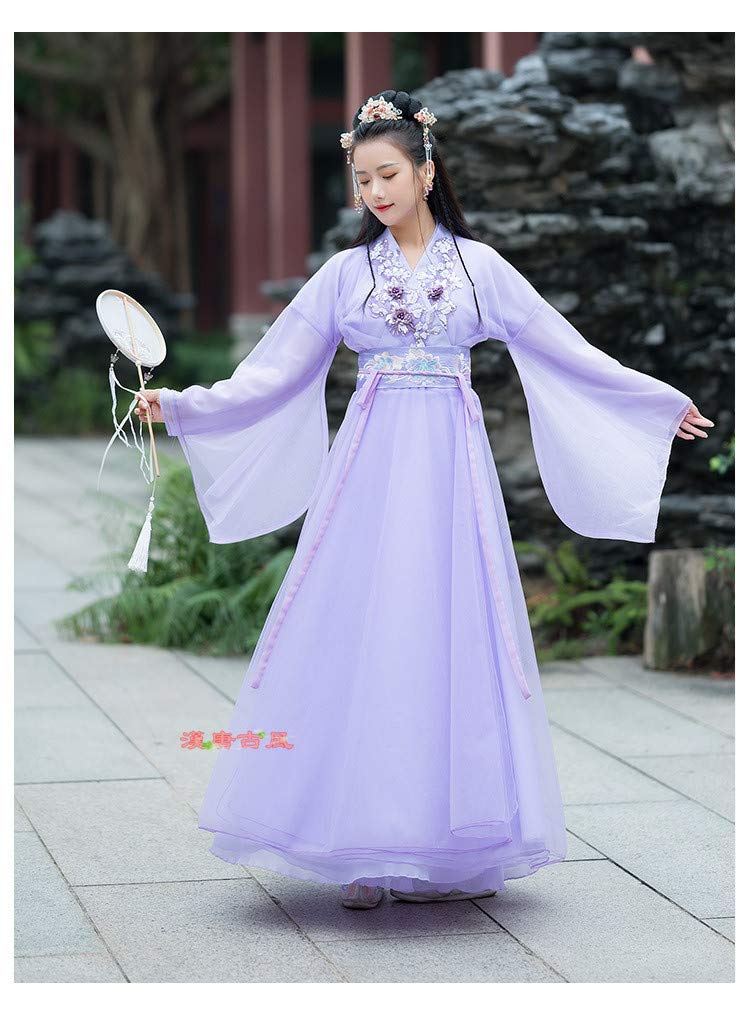 Amazon.co.jp: 【漢唐古風】漢服 唐装 中華服 紫 仙女服 Amazon.co.jp: 【漢唐古風】漢服 唐装 中華服 紫 仙女服