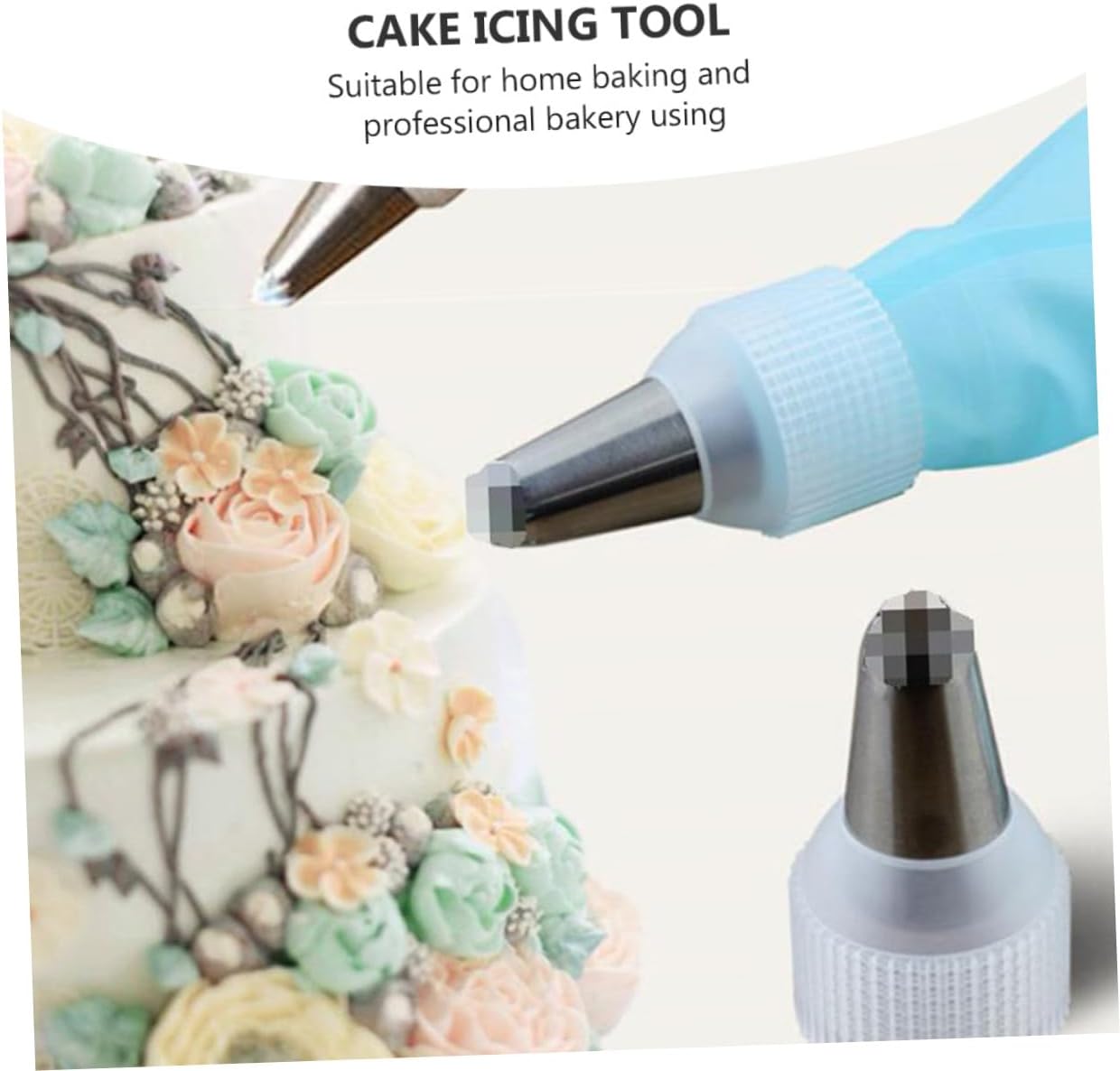 PRETYZOOM 2sets Cake Piping Bags Multi-functional Cream Decorating Tools for Easy Baking and Dessert Decoration Safe Food-grade for Cupcakes and Pastries