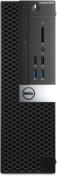 Dell K8GHD OptiPlex 5040 SFF Small Desktop (Intel Core i5-6500, 4GB 1600MHz DDR3L RAM, 500GB HDD, Windows 10 Pro, Black)