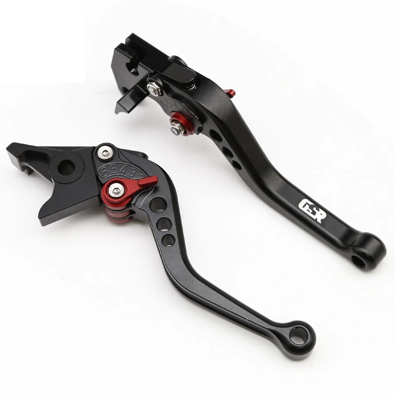 Misura for Suzuki GSR 400 600 750 CNC Moto Leva Frizione Freno Corta Opaca GSR400 2008-2012 GSR600 2006-2011, 750 2011-2020