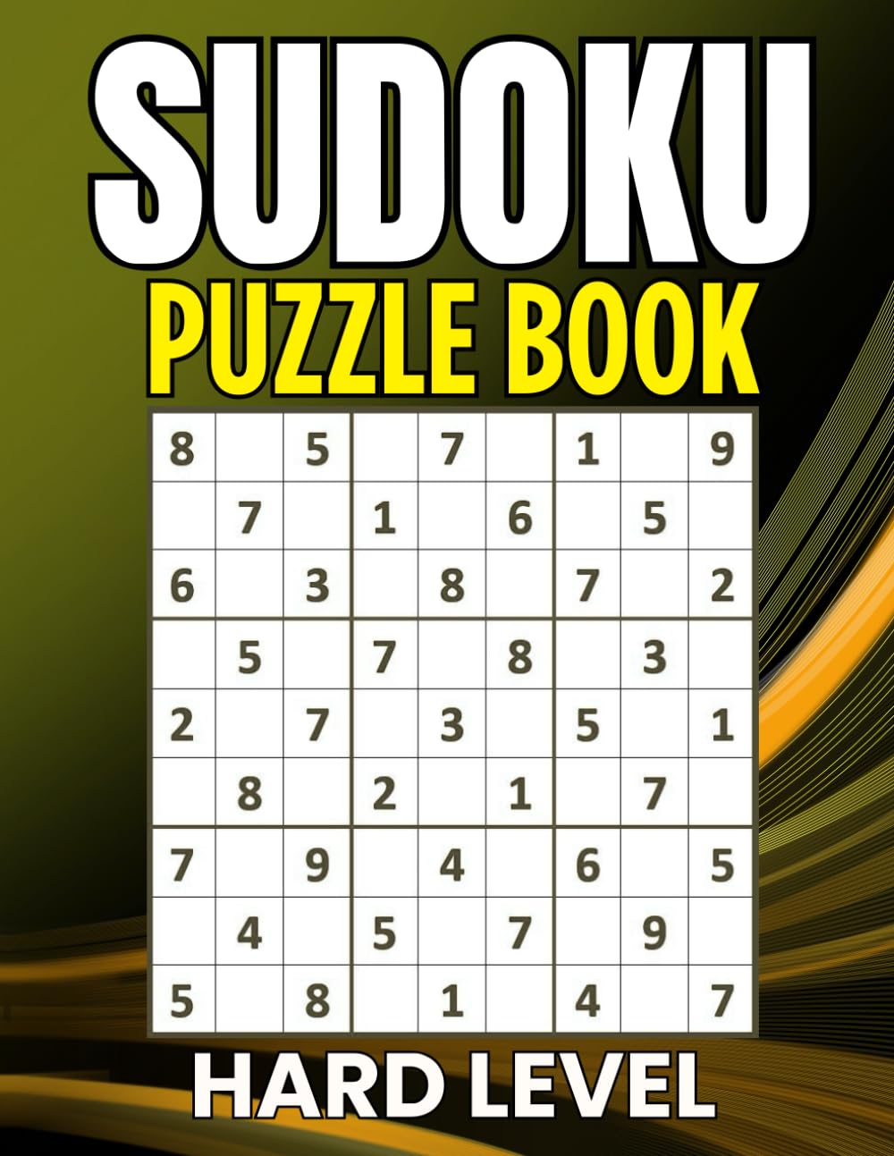 Hard Sudoku Book for Adults: 300 Hard Puzzles with Full solutions