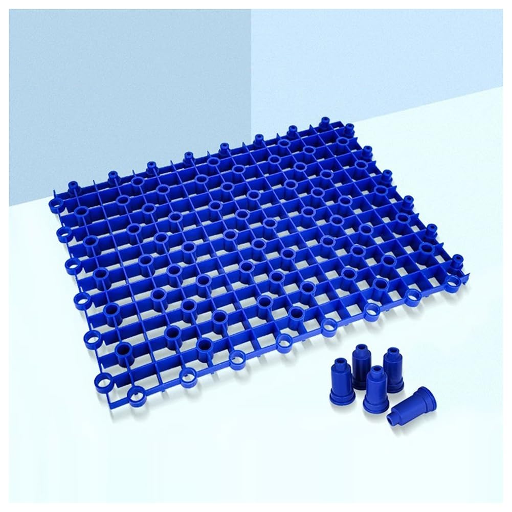 Filtre sous gravier pour aquarium, plaque inférieure et séparateur de sable, planche de gravier en PVC pour une meilleure filtration de l'eau et la gestion du substrat