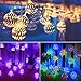 OMIKA 24 Colors Changing Globe String Light for Diwali Decor, 13ft 40 Silver Metal Balls LED Fairy Lights with Remote Timer Moroccan Orb Decorative Diwali Lights for Room Party Christmas Boho Décor