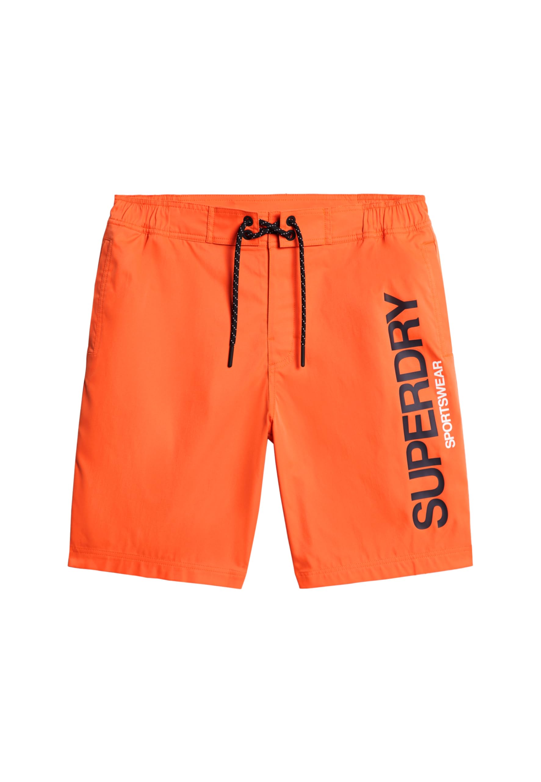 Superdry Męskie spodenki sportowe z materiału pochodzącego z recyklingu