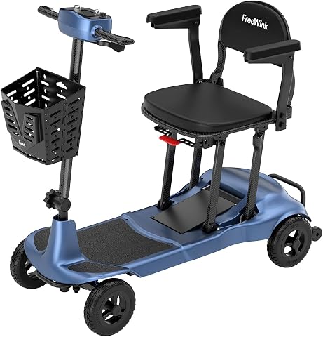 Ultralight 27.5 lbs Carbon Fiber Mobility Scooter for Adults