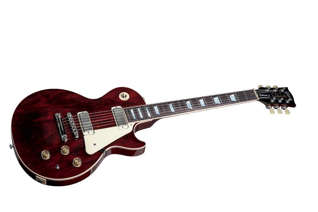Gibson USA Les Paul Deluxe 2015 Wine Red Chitarra Elettrica
