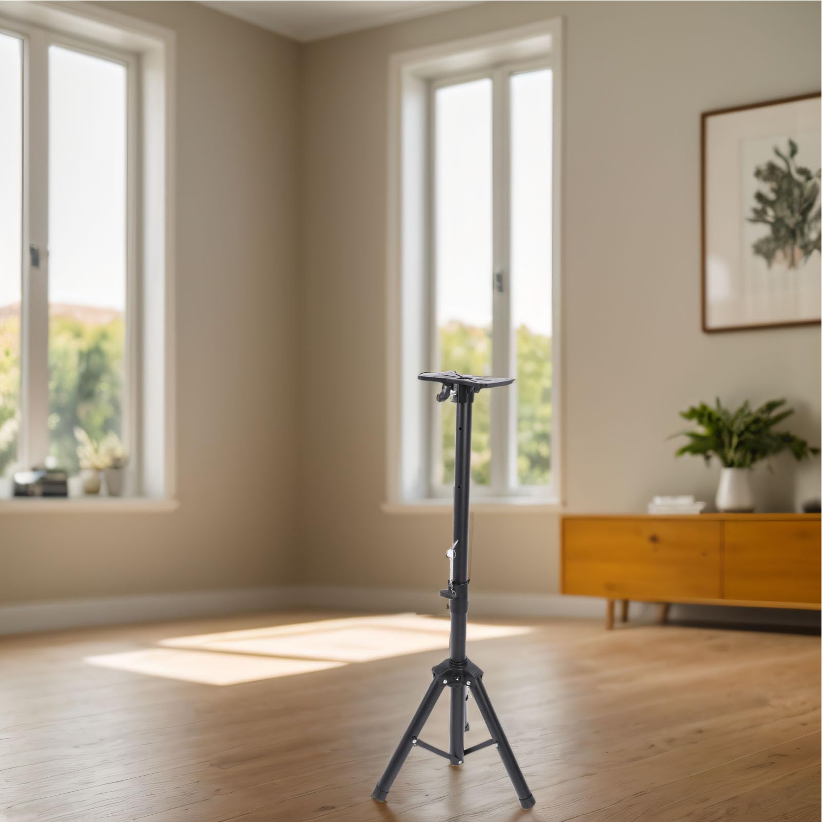Generic Supporto per Proiettore Stabile Facile Installazione e Regolazione Dell'altezza, Ideale per Fotocamere e Laptop, Portatile e Multifunzionale
