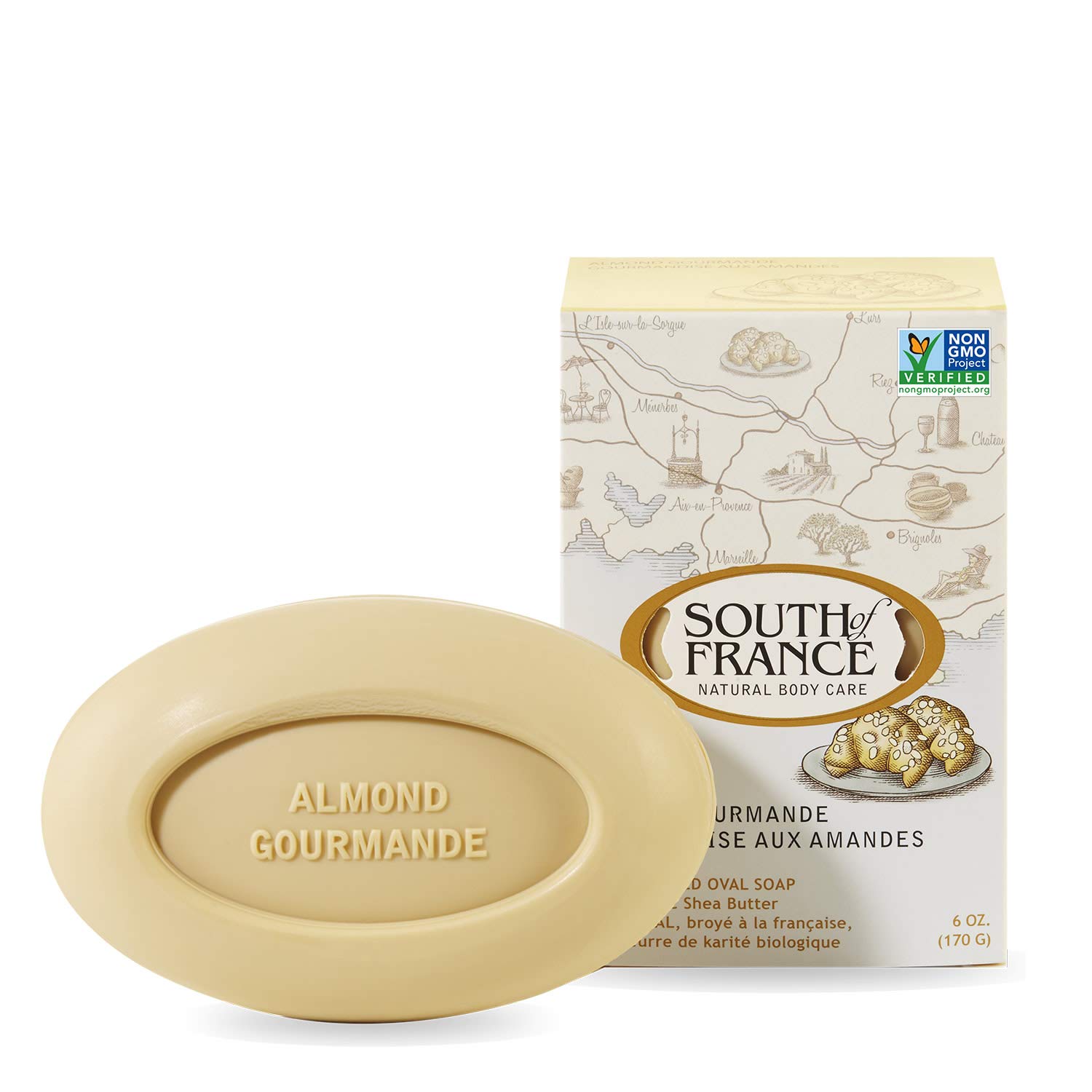 Bar Soap - Almond Gourmand - 6 oz - 1 each