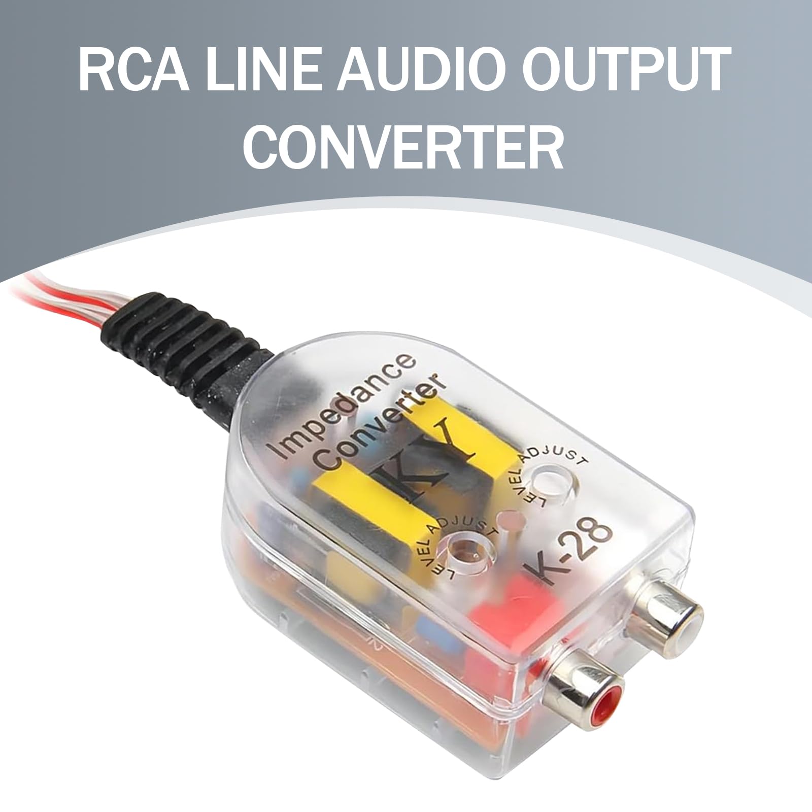 Convertidor De Audios Rem Subwoofer Salidas De Nivel Bajo