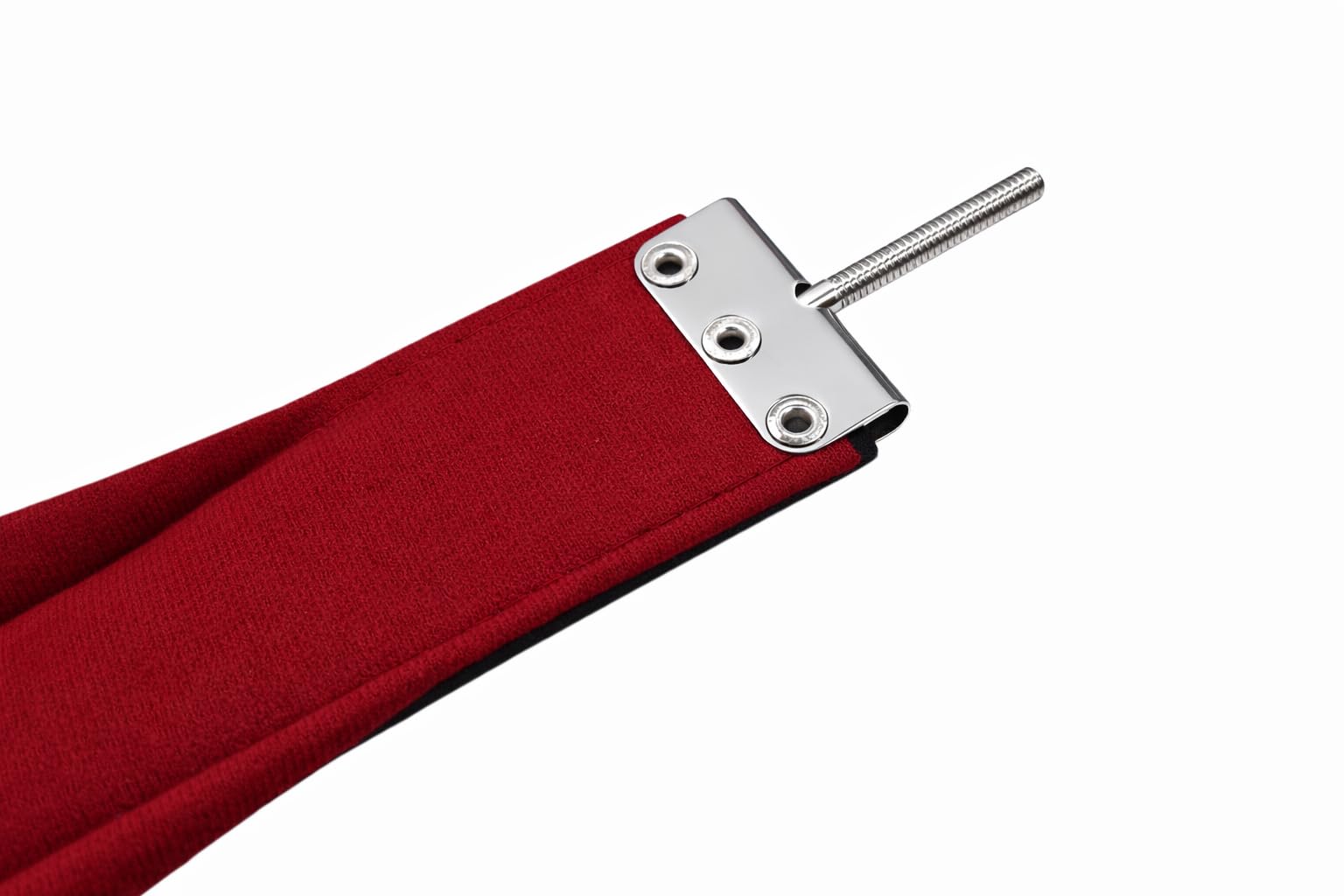 Generisch Akkordeon Bassriemen 120 Bässe rot-braun inkl. Verstellerset – hochwertiger Bassgurt für Akkordeon – verstellbar, gepolstert, robust, komfortabel – Musikzubehör in alpenländischem Design