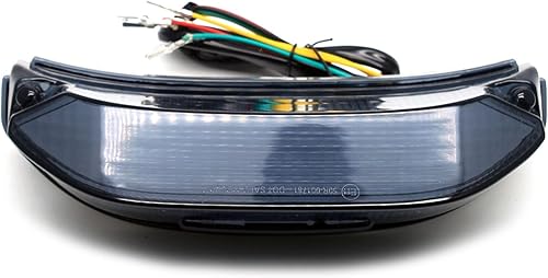 Vista 23 de MZS LED luz trasera para Ducati Honda Suzuki Kawasaki Triumph Yamaha