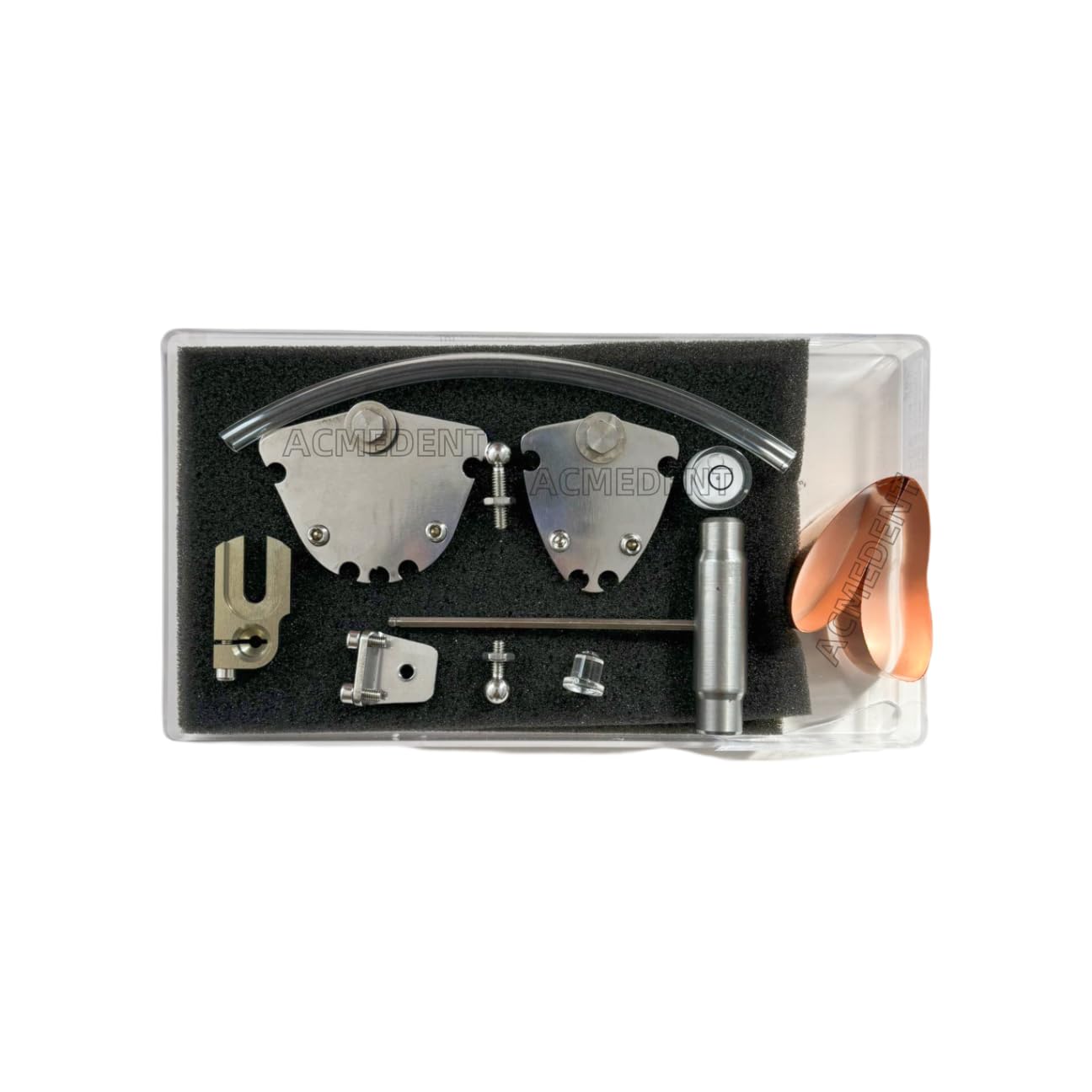 Gnathometer Gothic Dental Facebow Arch Joints Intraoral Registration Jaw Recorder Arches Tracing (Model A x1set)
