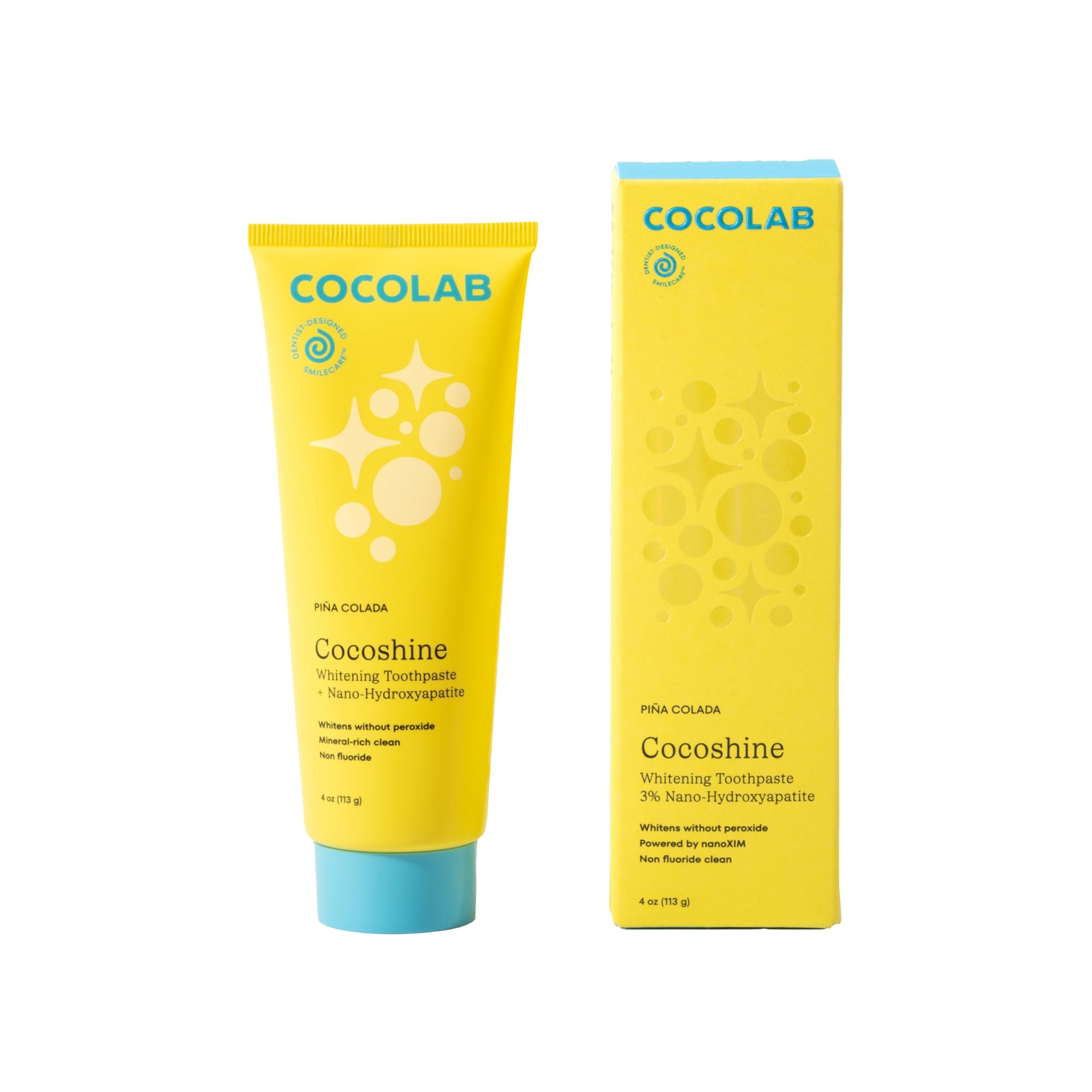 Amazon.com : Cocoshine Teeth Whitening Toothpaste by Cocolab, Nano