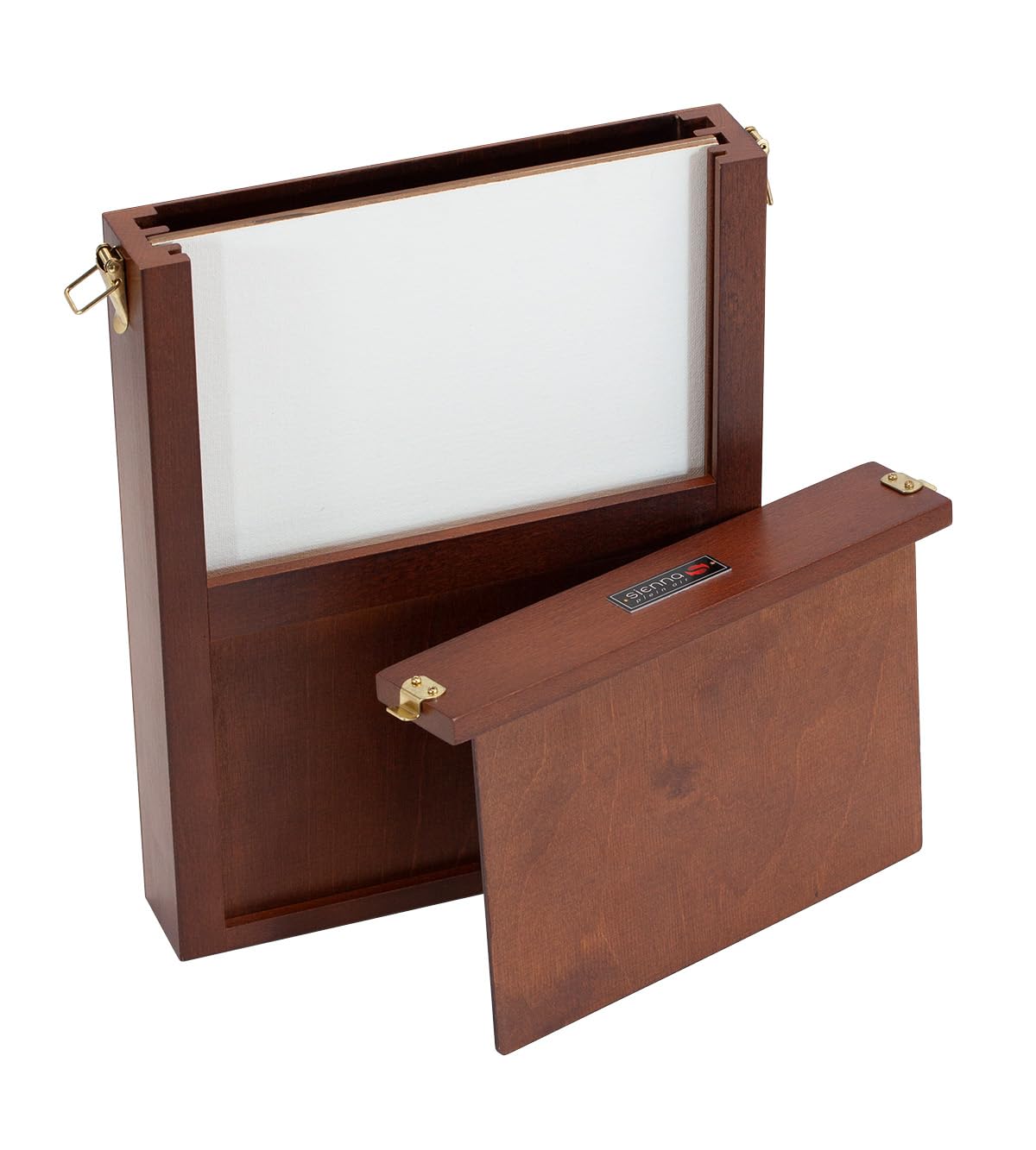 Sienna Plein Air - Caja portadora ligera para pintura húmeda para viajes, clases, talleres y cada En Plein Air Pro, un gran regalo para artistas en acuarela, óleo, acrílico o pastel