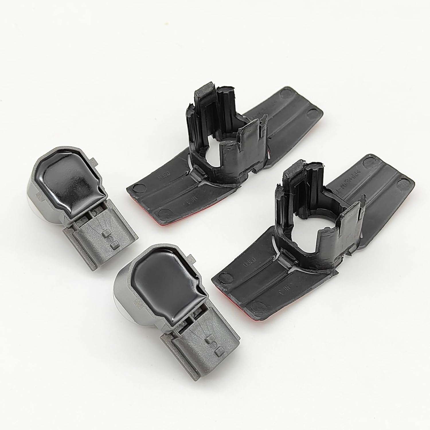 2X Parking Sensor with Bracket 28533-5ZA0A 28438-4GA1A Compatible with Nissan Infiniti 2015-2020