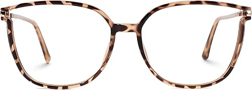 Zeelool Gafas de bloqueo de luz azul, TR90 montura de gafas de ojo de gato para mujer con lente sin receta Rodz ZJGT548130