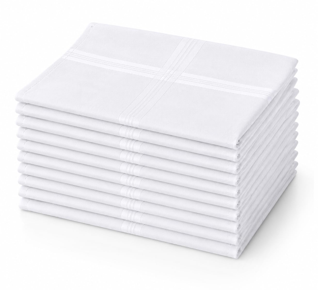 Handkerchief for Men's Pack of 12 | Pure Cotton Handkerchiefs-picture-18