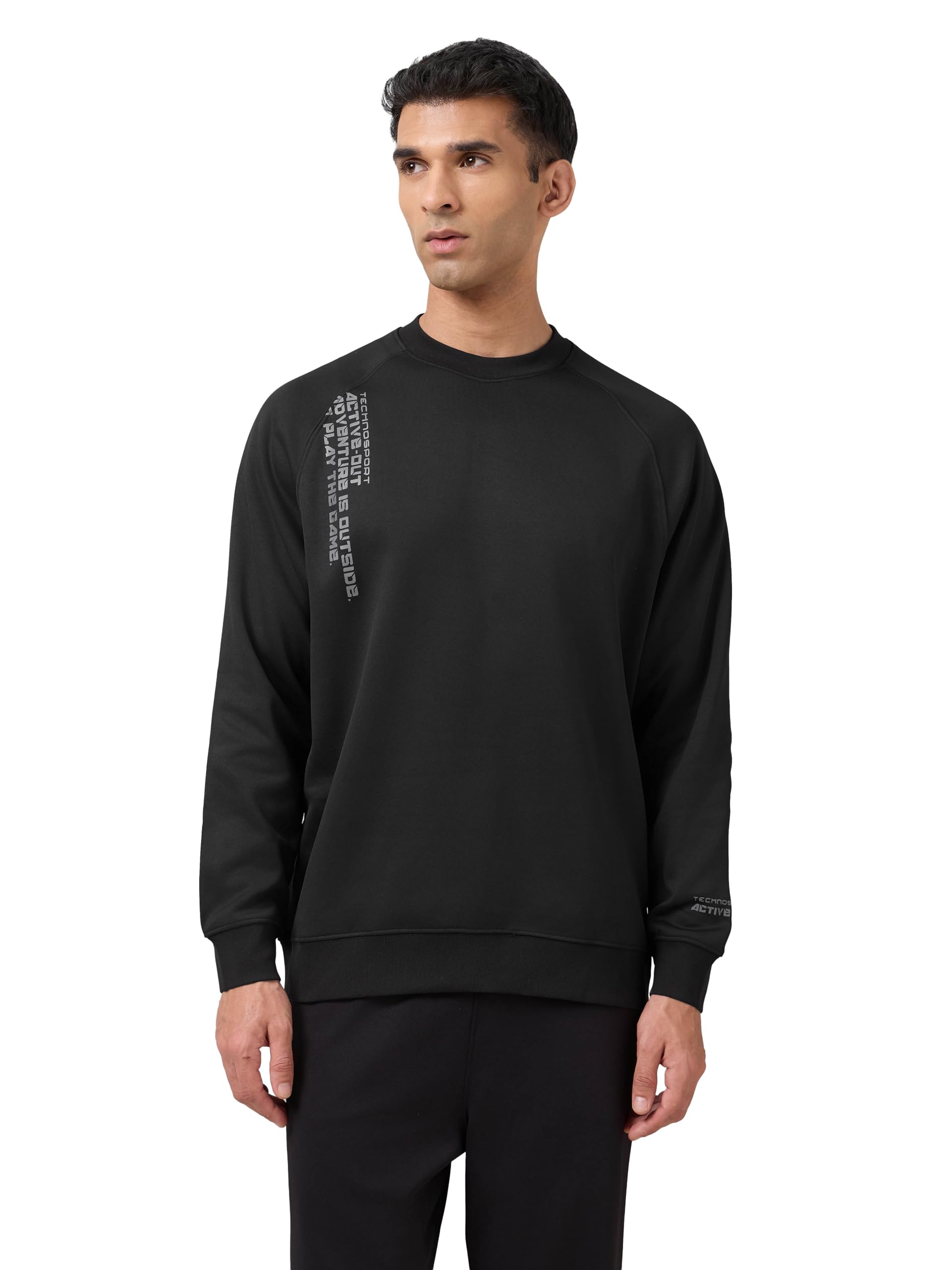 technosport Men's Regular Fit Crew Neck Full Sleeve Active Out Sweatshirt for Casual & Regular Use-picture-21